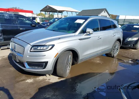 2019 Lincoln Nautilus Reserve from USA, damaged, VIN 2LMPJ8LP3KBL36164